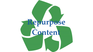 Repurpose Content | Healthcare and Medical Internet Marketing
